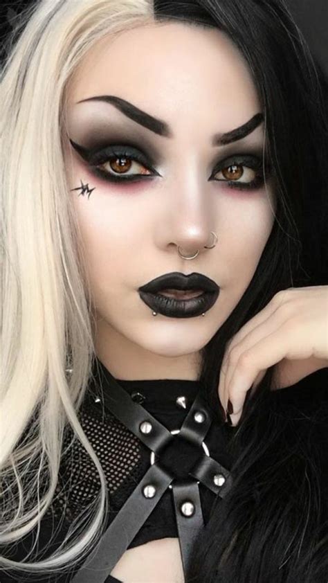 Pin By Liz Stovold On Gertrude In 2023 Dark Makeup Looks Edgy Makeup Looks Glam Hair