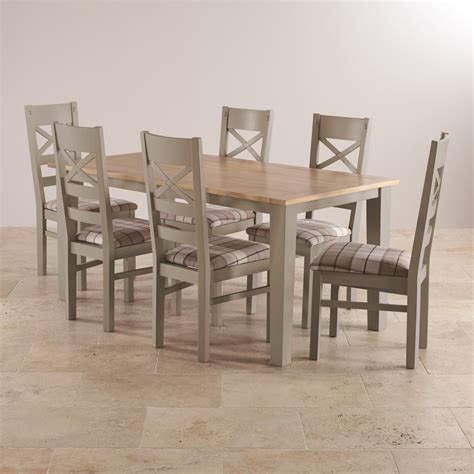Shop wayfair for a zillion things home across all styles and budgets. St Ives Dining Set in Grey Painted Acacia: Table + 6 Chairs