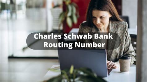 Charles Schwab Bank Routing Number Wise Business Plans