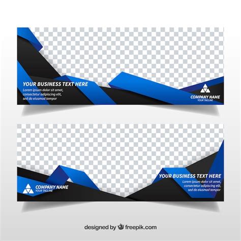 Download Vector Abstract Shapes Business Banners Vectorpicker