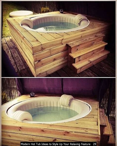 30 Modern Hot Tub Ideas To Style Up Your Relaxing Feature Hot Tub