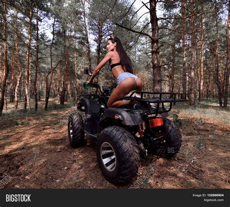 Sexy Girl Near Quad Image Photo Free Trial Bigstock