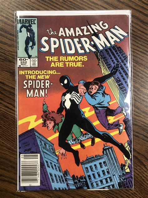 Amazing Spider Man 252 1st Black Suit Venom Newsstand High Grade
