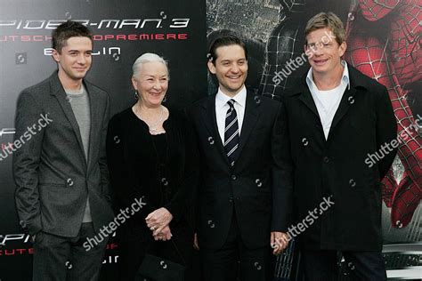 Topher Grace Rosemary Harris Tobey Maguire Editorial Stock Photo