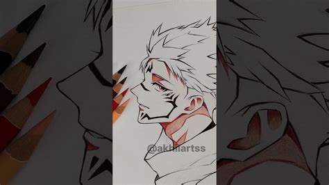 Colouring Ryomen Sukuna Part Shorts Sukuna Youtube