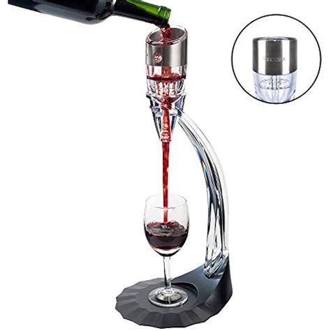 Deluxe Wine Aerator Aerating Pourer Spout And Decanter With 6 Speeds Of Aeration Ebay