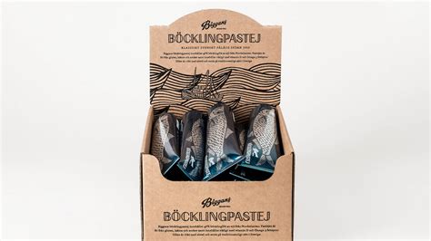 Biggans Böcklingpastej Dieline Design Branding And Packaging Inspiration