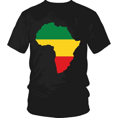 Africa T Shirt Black Legacy