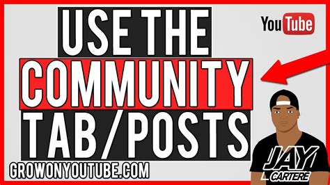 How To Use The Youtube Community Poststab Feature Tutorial Youtube