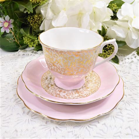 royal-albert-pink-gold-chintz-trio-tea-set,-teacup-and