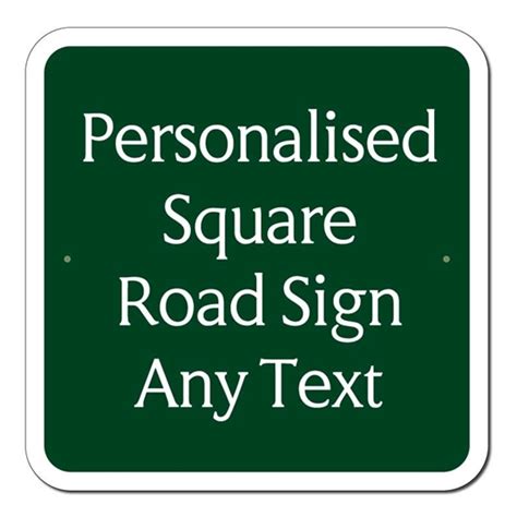 Jaf Graphics Square Uk Road Sign
