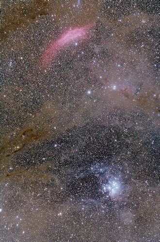 Pleiades And California Nebula With Apo El Nikkor105mmf56 Flickr