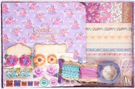 scrapbooking kit from japan with flowers modes4u