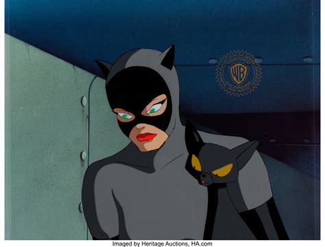Batman The Animated Series Catwoman Production Cel Warner Lot