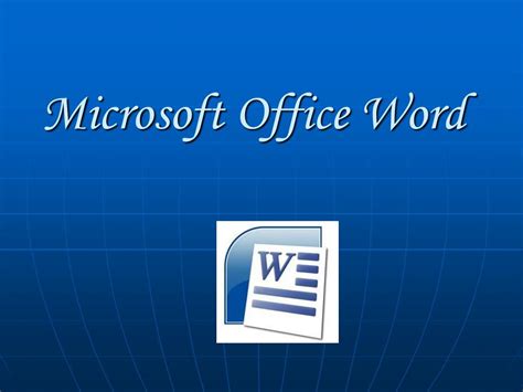Ppt Introduction To Microsoft Word Powerpoint Presentation Free 3ca