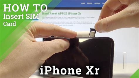 How To Remove Sim Card From Iphone Xr How To Remove A Stuck Sim Card