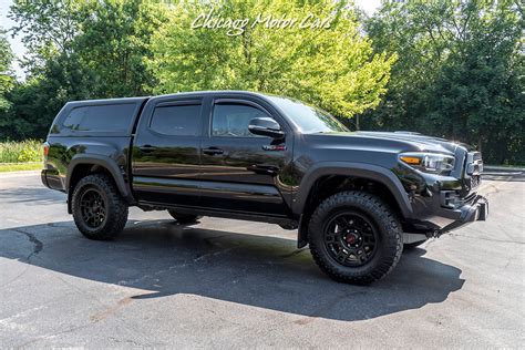 Used 2018 Toyota Tacoma Trd Pro Pickup Truck With Bed Cap For Sale