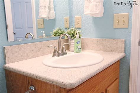 Laminate countertops for bathroom vanities. New Bathroom Countertops