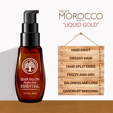 Here, experts discuss where moroccan oil comes from, its benefits, and how to. G9 LAIKOU Hair Salon Moroccan Hair Care Essential Oil 40ml ...
