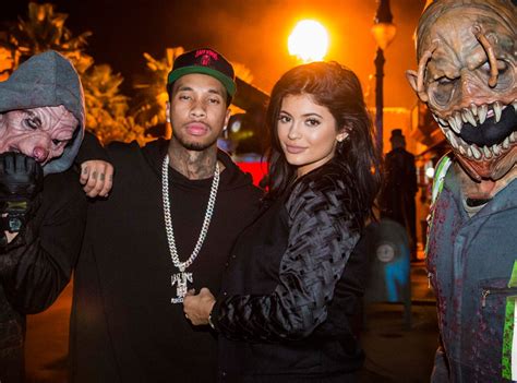 Kylie Jenner And Tyga From Stars Celebrate Halloween 2015 E News