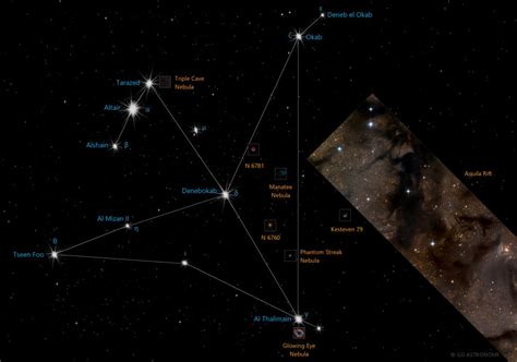 Aquila Constellation Star Map And Facts Go Astronomy