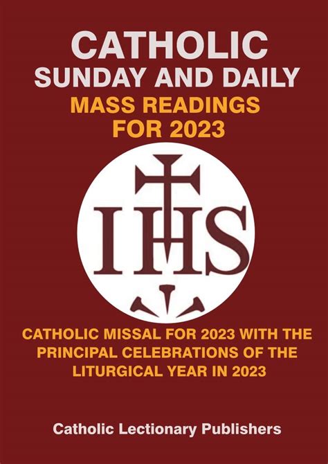 Catholic Sunday And Daily Mass Readings For 2023 Catholic Missal 2023