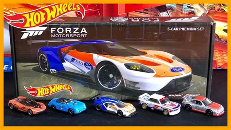 Forza Hot Wheel 5 Car Collector Set Town