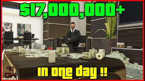 That moment when you have nothing to do and feel like time is moving too slow, online gaming can make. Make $17,000,000+ in ONE DAY in GTA 5 Online - BEST of Money Making Guide Series 2020 - Double ...