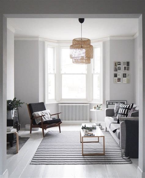 My Scandi Style Living Room Makeover Painted White Floors And Light