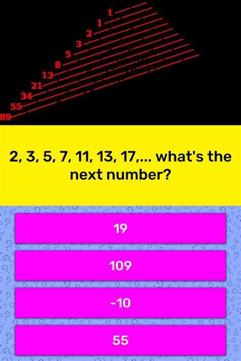 2 3 5 7 11 13 17 Whats Trivia Answers Quizzclub
