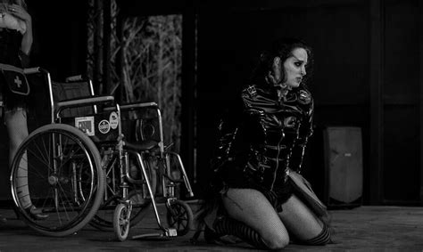 My Wheelchairstraight Jacket Burlesque Act Straight Jacket Burlesque Concert