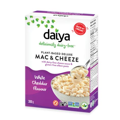 Daiya Dairy Free Vegan Mac And Cheese White Cheddar Flavour G