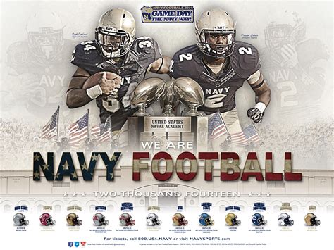 Discount may not be used toward the booking of theme park tickets. The 2014 Navy Football Poster! GO NAVY! (With images ...