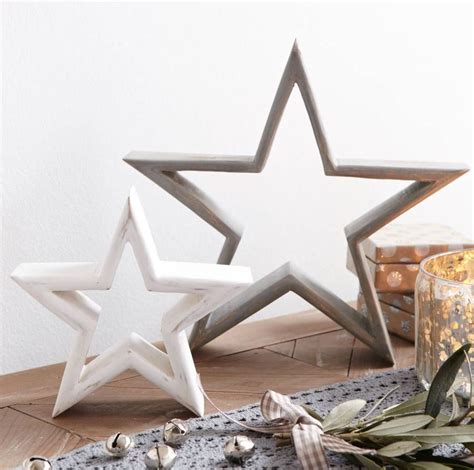Are You Interested In Our Mango Wood Star Mantelpiece Decorations With