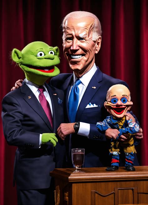 Lexica Joe Biden As Jeff Dunhams Ventriloquism Puppet