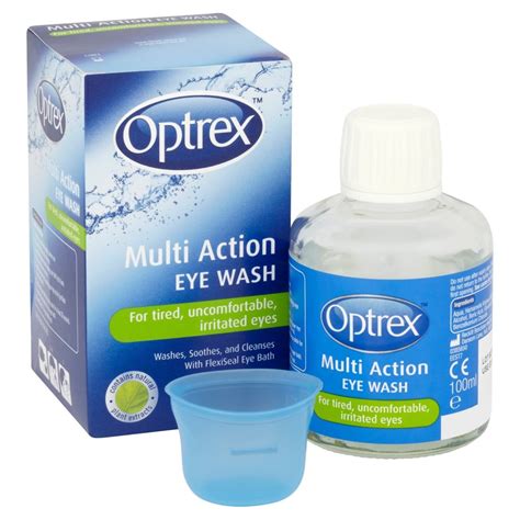 Optrex Multi Action Eye Wash 100ml Buy Online In United Arab Emirates