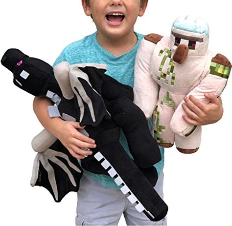 Buy Minecraft Bundle 24 Enderdragon Deluxe Plush Stuffed Toy And 135