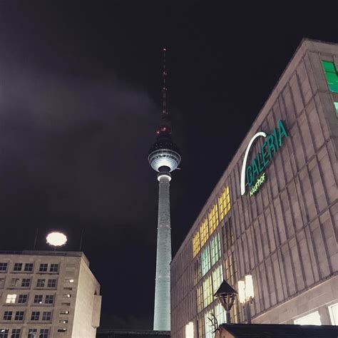 The Iconic Tv Tower In Berlin Or Also Known As The Fernsehturm Berlin