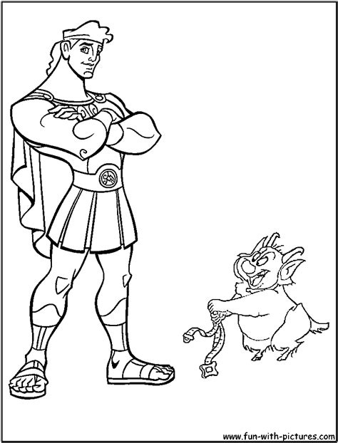 Hercules 84186 Superheroes Free Printable Coloring Pages