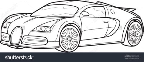 Let's draw a bugatti car from word car to turn words into cartoon drawing! police bugatti chiron outline clipart 20 free Cliparts ...