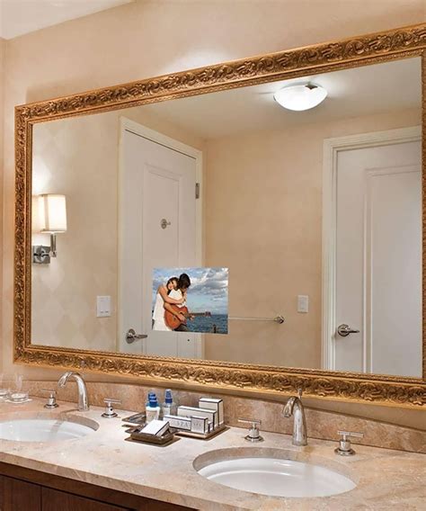 2024 Best Of Large Framed Bathroom Wall Mirrors