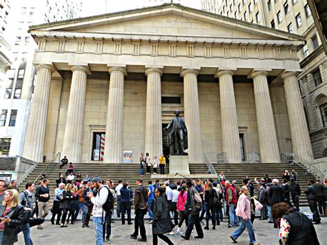 Federal Hall National Memorial With Statue Of George Washington 26