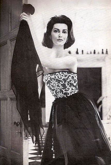 Carmen Dell Orefice Harpers Bazaar Nov 1960 Vintage Vogue Carmen