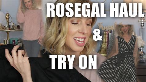 Rosegal Haul Try On Is It Good Youtube