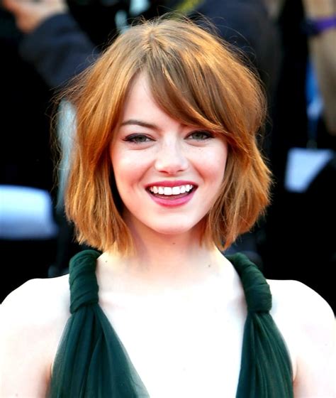 Emma Stone Celebs With Bob Hairstyles Us Weekly