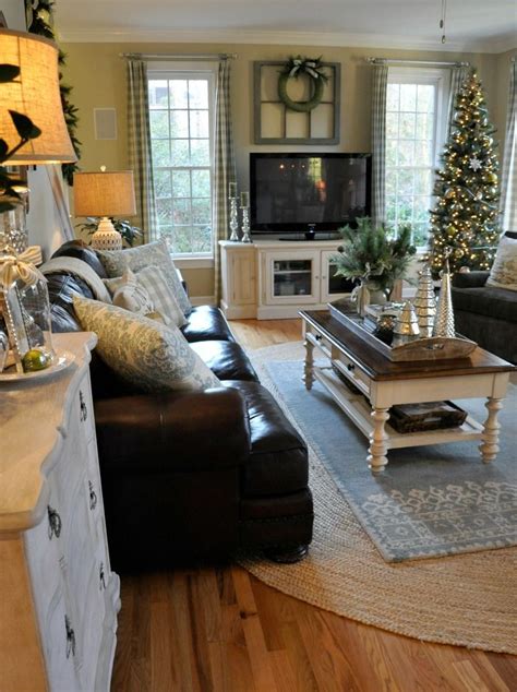 Save $250 on an apt2b sofa when you donate your old couch. Christmas 2016 Family Room - The Endearing Home | Living ...