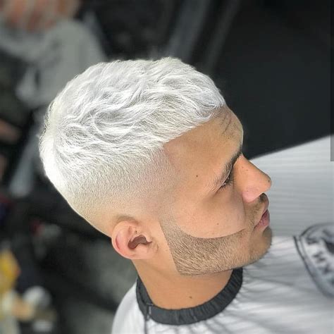 Platinum Blonde Mens Hairstyles Dfreay