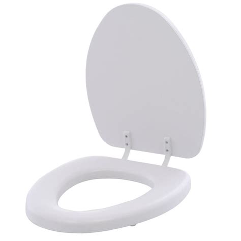 Bemis Soft Elongated Closed Front Toilet Seat In White 113ec 000 The