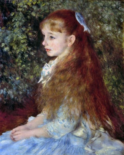 Renoir Mlle Danvers 1880 Npierre Auguste Renoir Mlle Irene Cahen