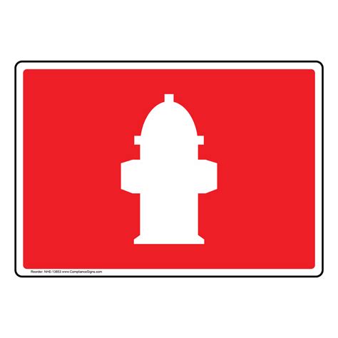 Fire Hydrant Symbol Sign Nhe 13853proj Fire Safety Equipment